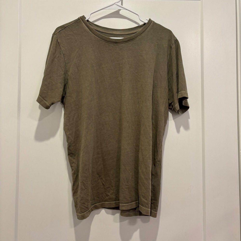 Pendleton Mens Short Sleeve Crew Neck T-Shirt Olive Green Size M 0485